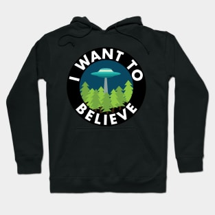 I Want To Believe Hoodie